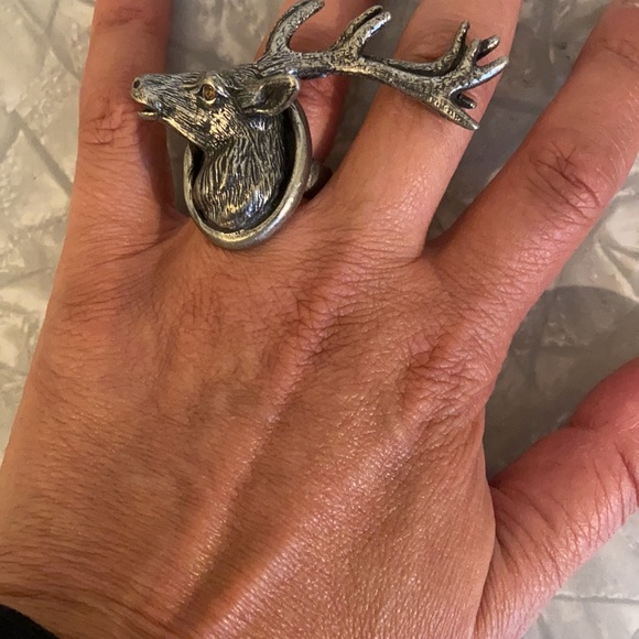 Martha Rotten Reindeer Ring - Picture 3 of 3